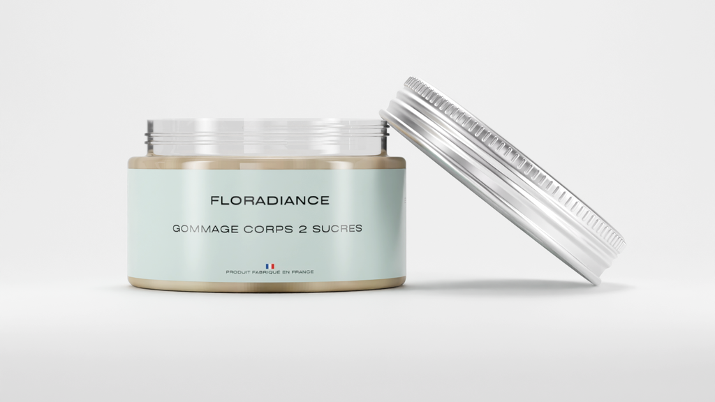 Gommage corps aux 2 sucres