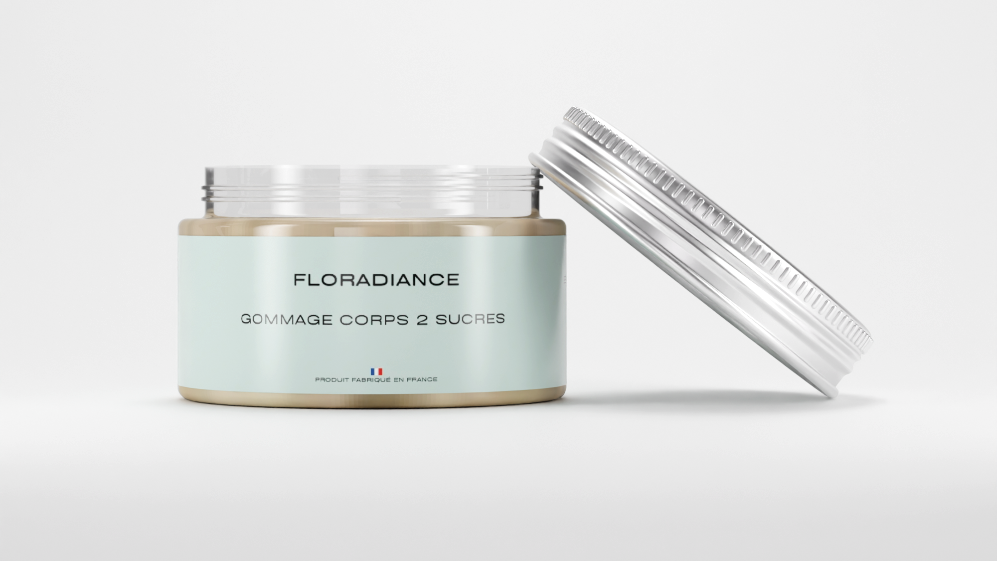 Gommage corps aux 2 sucres