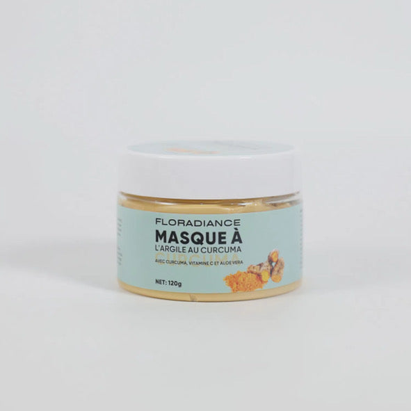 Masque à l’Argile au Curcuma, Vitamine C et Aloe Vera